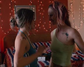 Celebrity Lesbian Video - Natalie Dickinson, Ashleigh Domangue Sexy - American Unicorns (2014) 