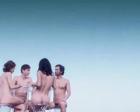 Explicit sex scene Fiona Wang & Jie Shui & Fiaona Cheung - Utopians (2015) Adult video from the movie