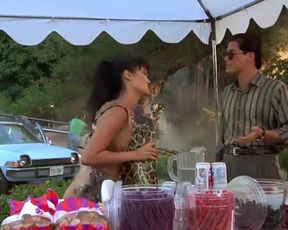 Hot actress Tia Carrere Sexy - Wayne's World (1992) 