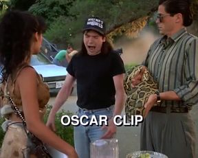 Hot actress Tia Carrere Sexy - Wayne's World (1992) 