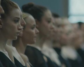 Hot actress Sarah Hay, Emily Tyra - Flesh & Bone S01E01 (2015) (Sex, Nude) 