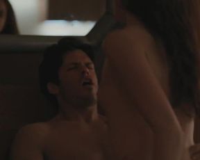 Hot actress Sarah Hay, Emily Tyra - Flesh & Bone S01E01 (2015) (Sex, Nude) 