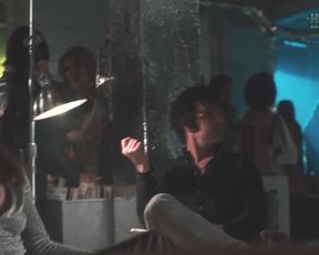 TV show scene Olivia Wilde - Vinyl S01E02-03 (2016) 