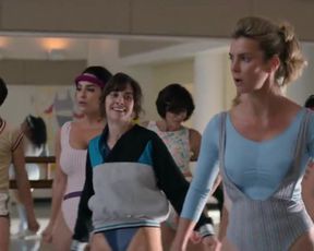 Actress Alison Brie - Glow S01E01 (2017) TV Show Sex Scenes