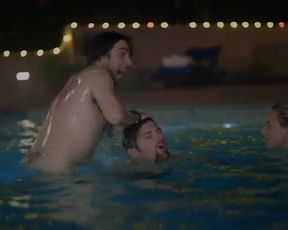 Hot scene Judith Godreche, Taylor Schilling Nude - The Overnight (2015) 