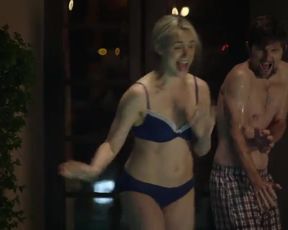 Hot scene Judith Godreche, Taylor Schilling Nude - The Overnight (2015) 