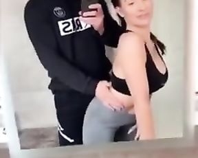 Tik Tok Roll the Switch Contest Dark Haired Hookup Rear End 4K