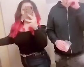 She Played TiK ToK with this Massive Pink Cigar