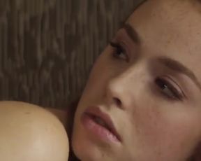 Hot celebs video Freya Mavor nude - The Lady in the Car with Glasses and a Gun (2015) 