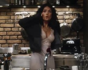 Sexy Salma Hayek Nude - Everly (2014) 
