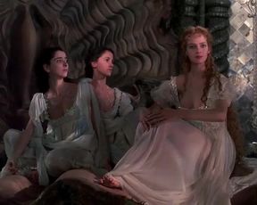 Hot scene Uma Thurman Nude - The Adventures of Baron Munchausen (1988) 