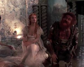 Hot scene Uma Thurman Nude - The Adventures of Baron Munchausen (1988) 