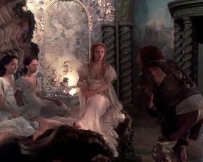 Hot scene Uma Thurman Nude - The Adventures of Baron Munchausen (1988) 