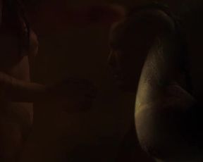 Sexy Lili Simmons, Drea Garcia, Trinity Wright - Banshee s03e02 (2015) 