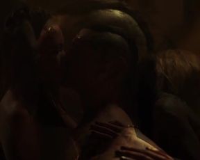 Sexy Lili Simmons, Drea Garcia, Trinity Wright - Banshee s03e02 (2015) 