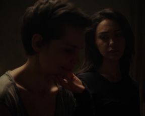 TV show scene Sara Serraiocco, Nazanin Boniadi Nude - Counterpart s01e04 (2018) 