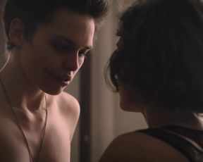 Celebrity Lesbian Video - Liv Lisa Fries, Sara Serraiocco Nude - Counterpart (2018) s1e6 