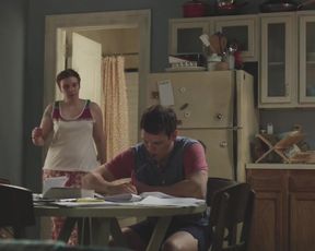 TV show scene Jemima Kirke, Lena Dunham nude - Girls S05E04 (2016) 