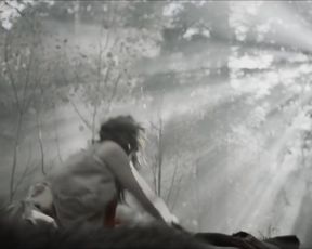 TV show scene Michelle Dockery Nude - Godless s01e04-06 (2017) 