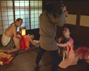 Hot actress Mako Oda, Mari Yamaguchi Nude - Ukiyoe Artist (2012) 