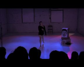 Explicit sex scene Rebecca Patek blowjob on stage Adult video from the movie