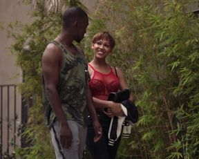 Actress Meagan Good, Kosha Patel Sexy - White Famous s01e08 (2017) Nudity and Sex in TV Show