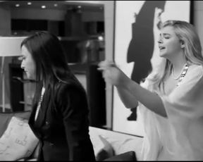 Hot scene Chloe Grace Moretz Sexy - I Love You, Daddy (2017) 