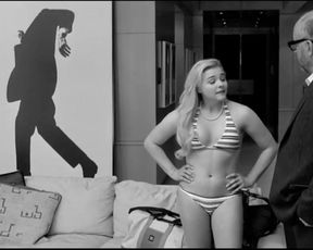 Hot scene Chloe Grace Moretz Sexy - I Love You, Daddy (2017) 