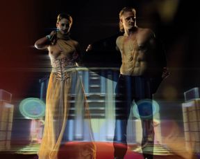 TV show scene Lisa Chandler, Kay Pasion Nude - Altered Carbon s01e01 (2018) 