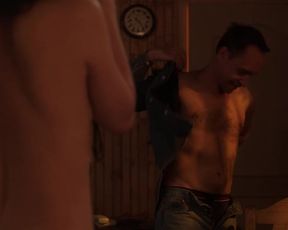 TV show scene Chloé Lambert Nude - Le Chalet s01e02 (2018) 