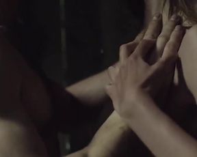 Actress Mia Goth, Olwen Fouere Nude - The Survivalist (2015)