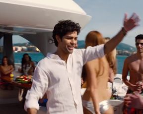 Christine Donlon, Nina Agdal, Emmanuelle Chriqui, and other - Entourage (2015) celeb hot scene