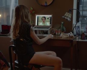 Kate Lyn Sheil, Louisa Krause - The Heart Machine (2014) celebs hot movie scene