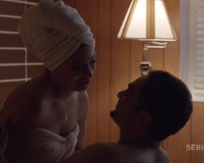Evelyne Brochu, Claudia Ferri - La Marraine s01e03-04 (2014) celebrity nude videos