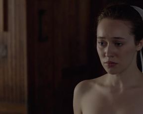 Alycia Debnam-Carey - The Devil's Hand (2014) celebrity topless scenes