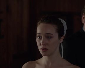 Alycia Debnam-Carey - The Devil's Hand (2014) celebrity topless scenes