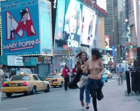 Lina Esco topless - Free_the_Nipple (2014) Outdoor Nude Scene