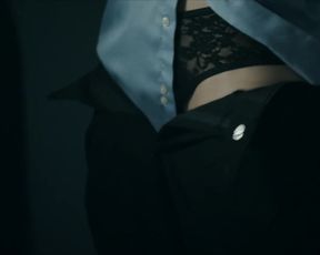 Sara Mohr - Red Dust (2014) celebrity topless scenes