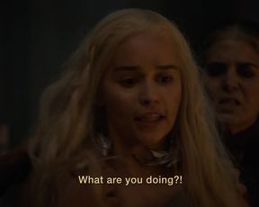 Emilia Clarke naked - Game_of_Thrones (2016) (Season 6, Episode 3)