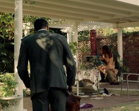 Rachel Brann - The Debt Collector (2018) Naked actress in a movie scene