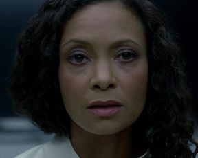 Thandie Newton - Westworld s01e07 (2016) Naked actress in a sexy video