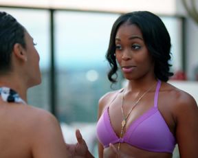 Nafessa Williams, Andy Allo naked - Black Lightning (2018) (Season 2, Episode 2) Bikini Scene