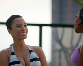 Nafessa Williams, Andy Allo naked - Black Lightning (2018) (Season 2, Episode 2) Bikini Scene