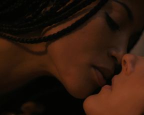 Jacqueline Toboni, Katherine Moennig - The L Word Generation Q s01e05 (2019) sexy hot lesby scene