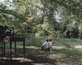 Linda Caridi - Antonia (2015) celeb topless scenes