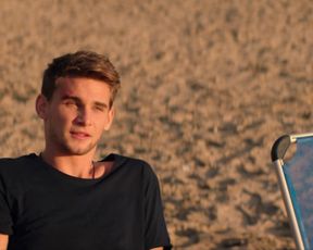 Ana de Armas, Gaia Weiss - Overdrive (2017) Naked actress in a sexy video