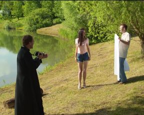 Zsuzsanna Ripli - A mi kis falunk s03e13 (2019) Naked film scene