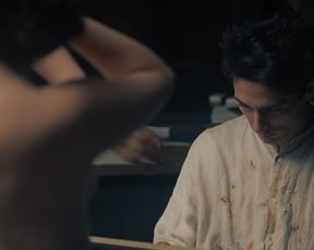 Maresi Riegner - Egon Schiele Tod und Madchen (2016) Naked actress in a movie scene