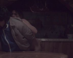 Paola Lattus - El Club (2015) Naked actress in a movie scene