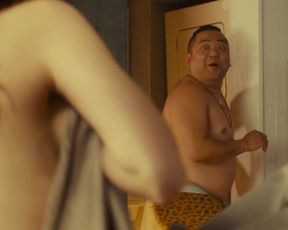 Emma Roberts - Little Italy (2018) Censored nude scene